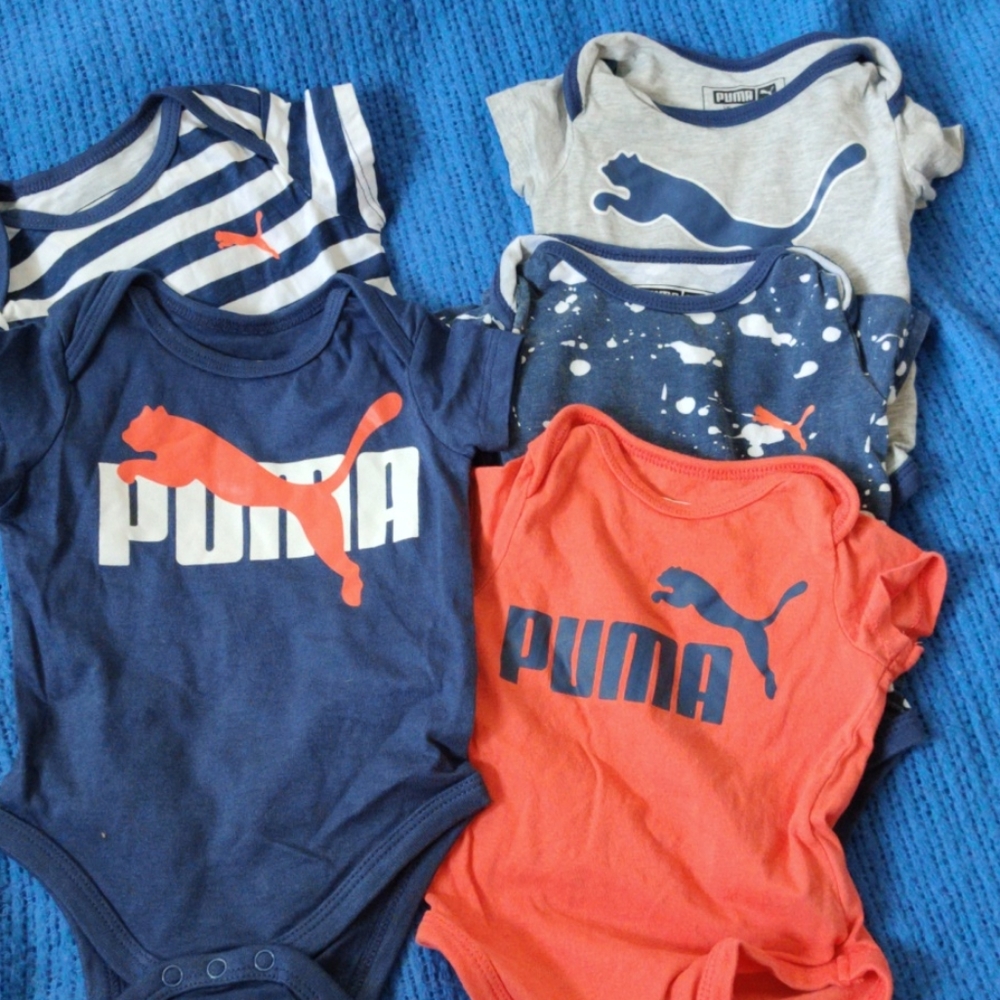 Puma Onesie 5 pak
